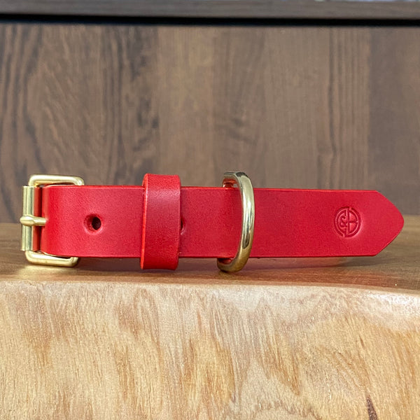 Coco Classic Collar in Red