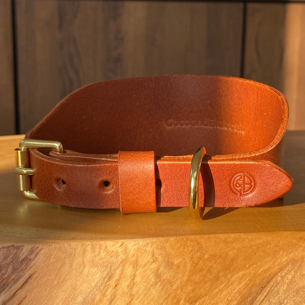 Sighthound Collar in Tan