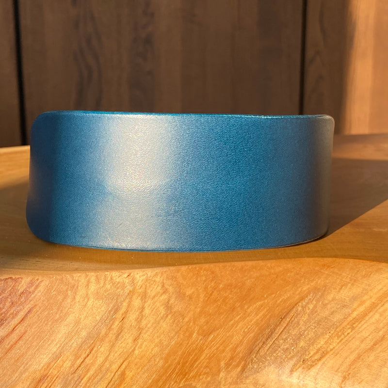 Sighthound Collar in Petrol Blue